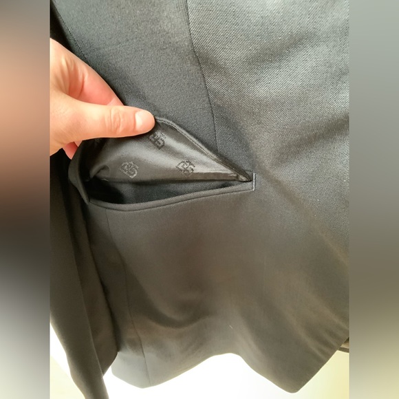 Banana Republic Black Wool Blazer NWT - Picture 4 of 13